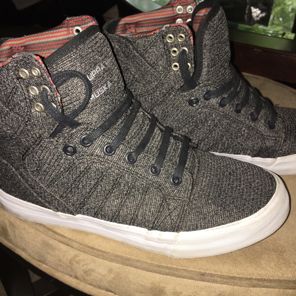 Supra Skytop tennis shoes...skater’s choice!